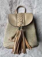 Klein rugtasje, rieten look (Ale Hop), Minder dan 30 cm, Ophalen, Overige merken, Minder dan 25 cm