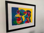 Litho Karel Appel, ondertekend en genummerd, Antiquités & Art, Enlèvement ou Envoi