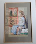 Œuvre orientaliste de la jeune épouse de Ch.E. Smet, Maroc, Antiquités & Art, Enlèvement ou Envoi