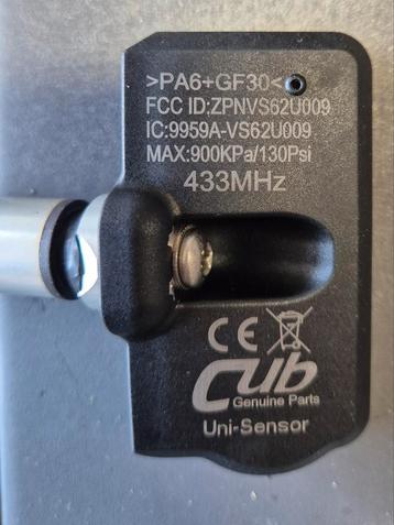 Capteur pneu TPMS  beschikbaar voor biedingen