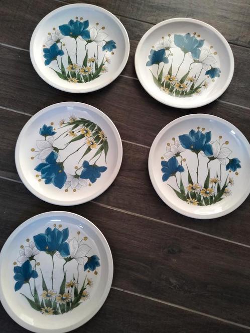 Vintage Pontesa 10 borden en 2 grote schotels, Antiek en Kunst, Antiek | Servies los, Ophalen