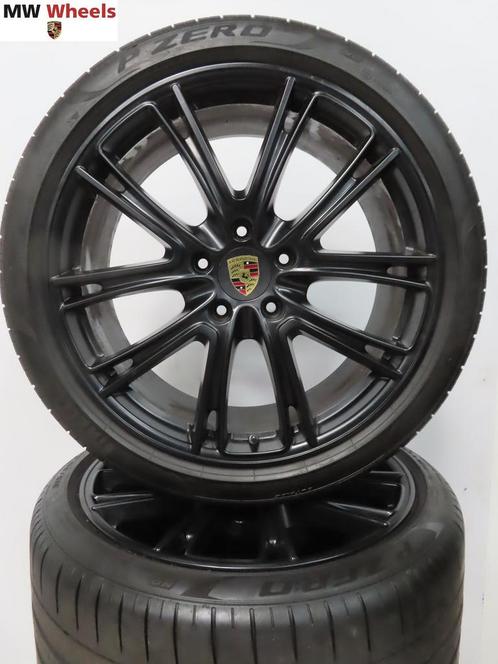 Originele Porsche Panamera 971 21 inch velgen zomerbanden, Auto-onderdelen, Banden en Velgen, Banden en Velgen, Zomerbanden, 21 inch