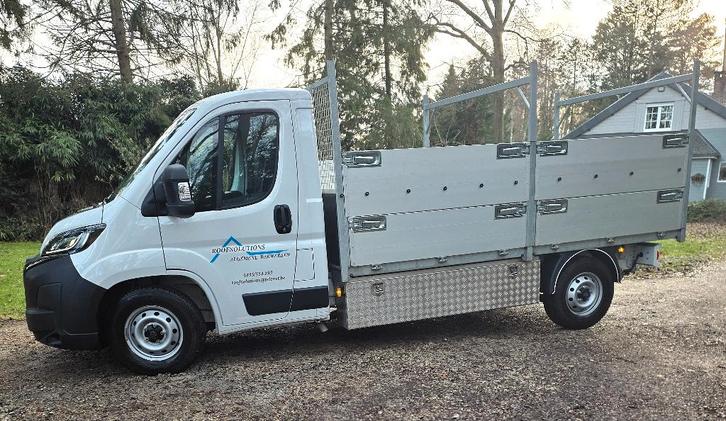 peugeot boxer openlaadbak, Auto's, Bestelwagens en Lichte vracht, Particulier, Achteruitrijcamera, Adaptieve lichten, Android Auto