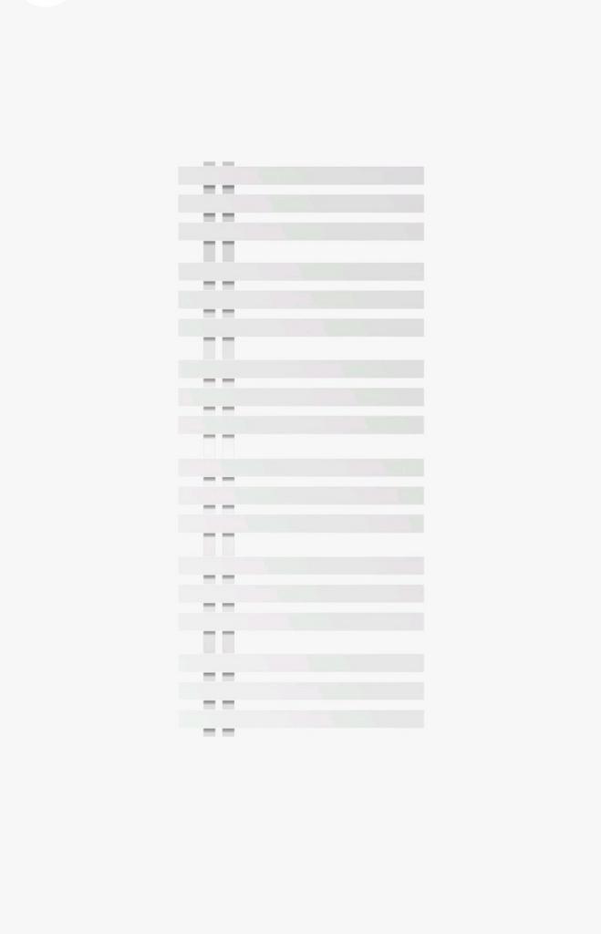 Badkamer radiator handdoekradiator wit 60 x 140 Iron em, Huis en Inrichting, Stoffering | Gordijnen en Lamellen, Wit, Ophalen