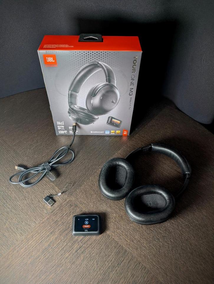 JBL Tour One M3 Smart TX, Audio, Tv en Foto, Hoofdtelefoons, Zo goed als nieuw, Over oor (circumaural), Overige merken, Draadloos