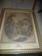 OUDE KADER MET AFB., Antiek en Kunst, Curiosa en Brocante, Ophalen of Verzenden