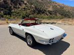 Chevrolet Corvette C2 1963, 8 cilinders, Cabriolet, Wit, 2 zetels