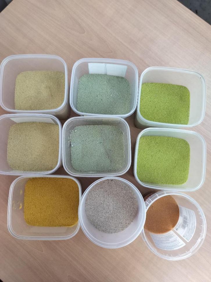 Decoratie zand +/- 8 kg   (bloemschikken), Hobby en Vrije tijd, Knutselen, Nieuw, Materiaal, Ophalen