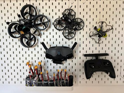 Complete FPV drone set - DJI Goggles 2, TBS Tango 2,3 drones, Hobby en Vrije tijd, Modelbouw | Radiografisch | Helikopters en Quadcopters