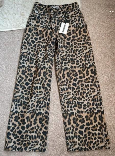 NIEUW! THE RAGGED PRIEST Leopard wash release jeans maat 25, Kleding | Dames, Spijkerbroeken en Jeans, Nieuw, W28 - W29 (confectie 36)