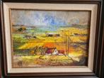 2 mooie schilderijen met landschappen, Antiek en Kunst, Ophalen
