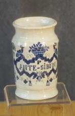 brocante apotheekkruikje  - schelpje Delfts blauw, Antiek en Kunst, Curiosa en Brocante, Ophalen