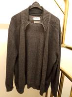 WOLLEN VEST MET RITS, Kleding | Dames, Maat 46/48 (XL) of groter, Ophalen of Verzenden, Zo goed als nieuw, Grijs