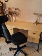 Bureau en bureaustoel, Ophalen, Gebruikt, Bureau