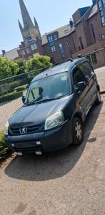Peugeot partner 2L (lichte vracht), Auto's, Voorwielaandrijving, Zwart, Zwart, 5 deurs