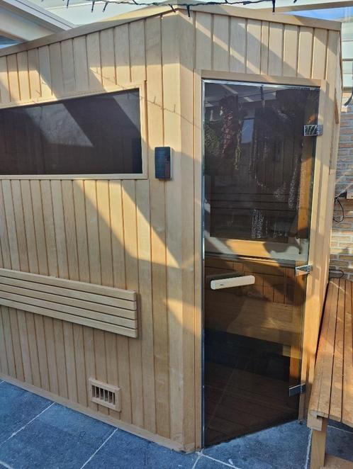 Sauna binnen, Sport en Fitness, Sauna, Zo goed als nieuw, Complete sauna, Fins of Traditioneel, Ophalen