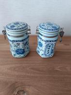 2 oude Chineese voorraad potten met deksel met kliksysteem, Antiek en Kunst, Antiek | Keramiek en Aardewerk, Ophalen of Verzenden