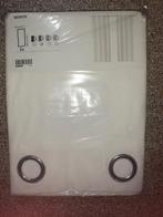 Nouveaux rideaux Ikea blancs 145 x 300 2 pièces, Maison & Meubles, Enlèvement, Neuf