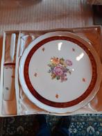 Assiette à gâteau avec pelle, porcelaine française, neuve, Enlèvement ou Envoi, Neuf, Autres matériaux