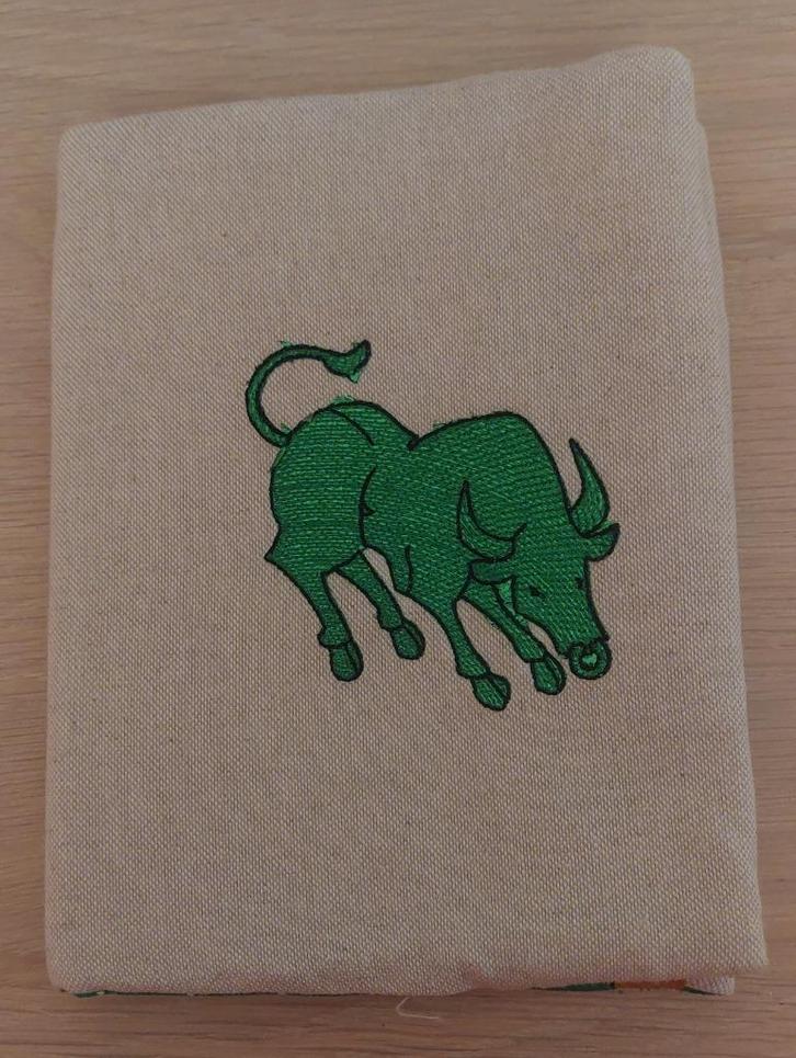 Stoffen hoes voor boek of dagboek: Taurus zodiac, Boeken, Overige Boeken, Nieuw, Ophalen of Verzenden