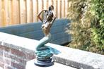 une sirène en bronze sur socle signé ,  MASSART  ..., Enlèvement ou Envoi, Bronze