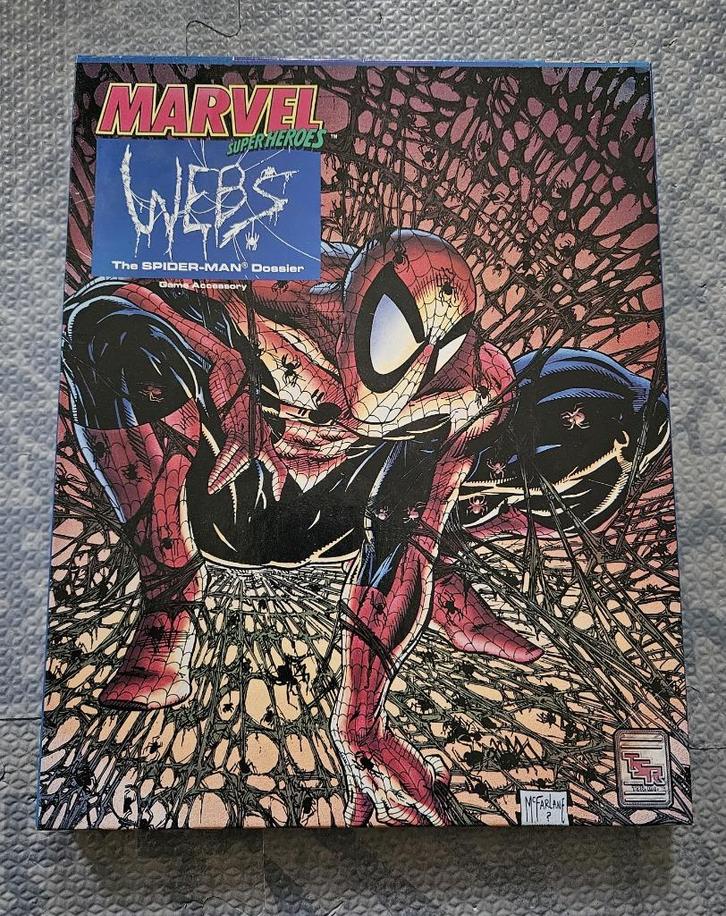 Marvel Super-Heroes : Webs, the Spider-Man dossier, Boeken, Strips | Comics, Zo goed als nieuw, Eén comic, Amerika, Ophalen