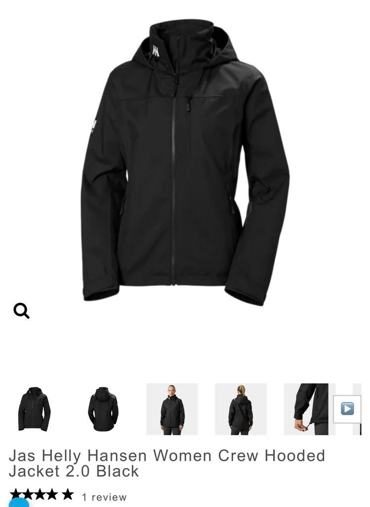 (Regen)Jas, Kleding | Dames, Jassen | Winter, Nieuw, Maat 46/48 (XL) of groter, Zwart, Ophalen