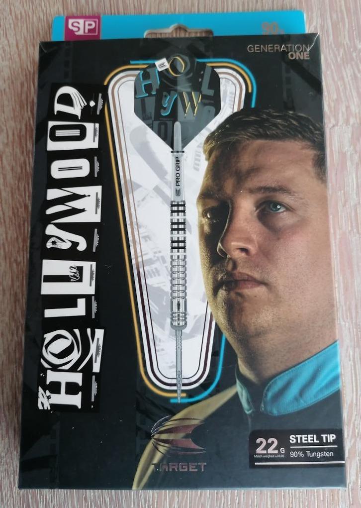 Target Chris Dobey Swiss Point 90% 22 gram & darthouder., Sport en Fitness, Darts, Nieuw, Pijlen, Ophalen of Verzenden