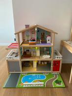 Hape Poppenhuis met verlichting, Kinderen en Baby's, Ophalen, Poppenhuis