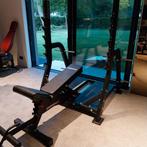 Atx barbarian line olympic Adjustable bench   multi press, Sport en Fitness, Fitnessmaterialen, Ophalen, Zo goed als nieuw, Halterschijven