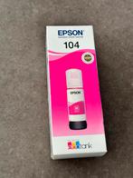 Epson 104 Magenta Inktfles EcoTank - Nieuw, Ophalen of Verzenden, Nieuw, Cartridge