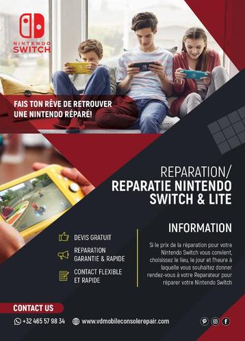 Nintendo Switch Express-reparatie - Lite - Oled beschikbaar voor biedingen