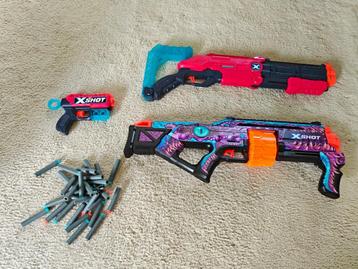  x-shot blasters beschikbaar voor biedingen