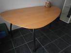 Tafel / bureau met massief beuken blad - Design, Huis en Inrichting, Ophalen, Zo goed als nieuw