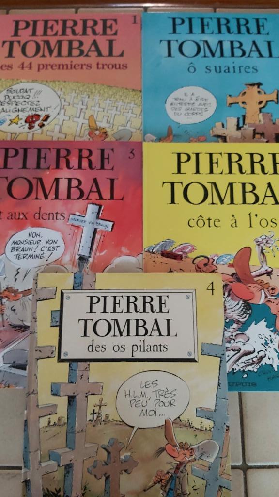 Pierre Tombal nr. 1-3-4-5-6., Boeken, Stripverhalen, Zo goed als nieuw, Eén stripboek, Ophalen of Verzenden