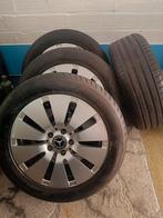 4 pneus jantes aluminium Mercedes-Benz, Ophalen, 17 inch, Band(en)