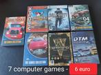 7 computer spellen, Games en Spelcomputers, Ophalen of Verzenden, Zo goed als nieuw