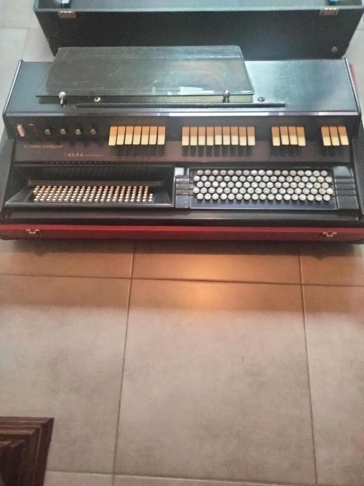 accordeon orgel elca concorde. Hammond orgel, Muziek en Instrumenten, Orgels, Zo goed als nieuw, Orgel, Ophalen of Verzenden