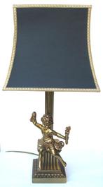 Opmerkelijke Hollywood Regency lamp Deknudt., Ophalen