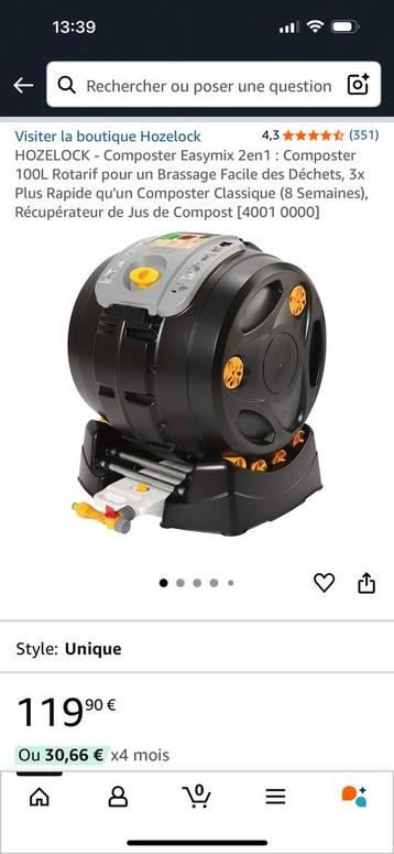 Composter, Enlèvement ou Envoi, Compost