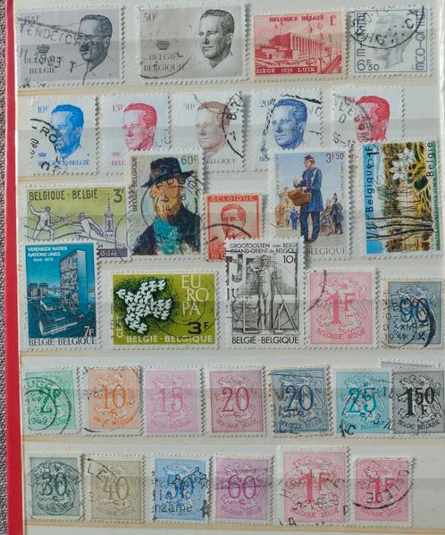 Postzegels ( meest Belgische), Postzegels en Munten, Postzegels | Europa | Frankrijk, Gestempeld, Ophalen