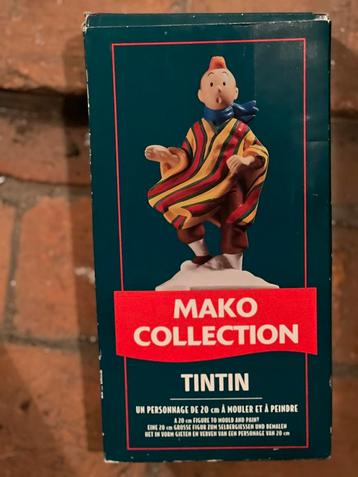 Statuette de collection Tintin Mako.