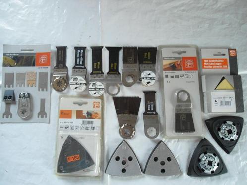 Fein Multitool zaagblad,schuurzool,schuurpapier, Doe-het-zelf en Bouw, Gereedschap | Zaagmachines, Nieuw, Figuurzaag, Ophalen