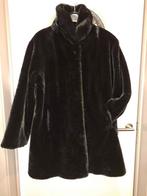 Etage, jas pels synthetisch, L/XL, Kleding | Dames, Ophalen of Verzenden, Zo goed als nieuw, Maat 46/48 (XL) of groter, Zwart