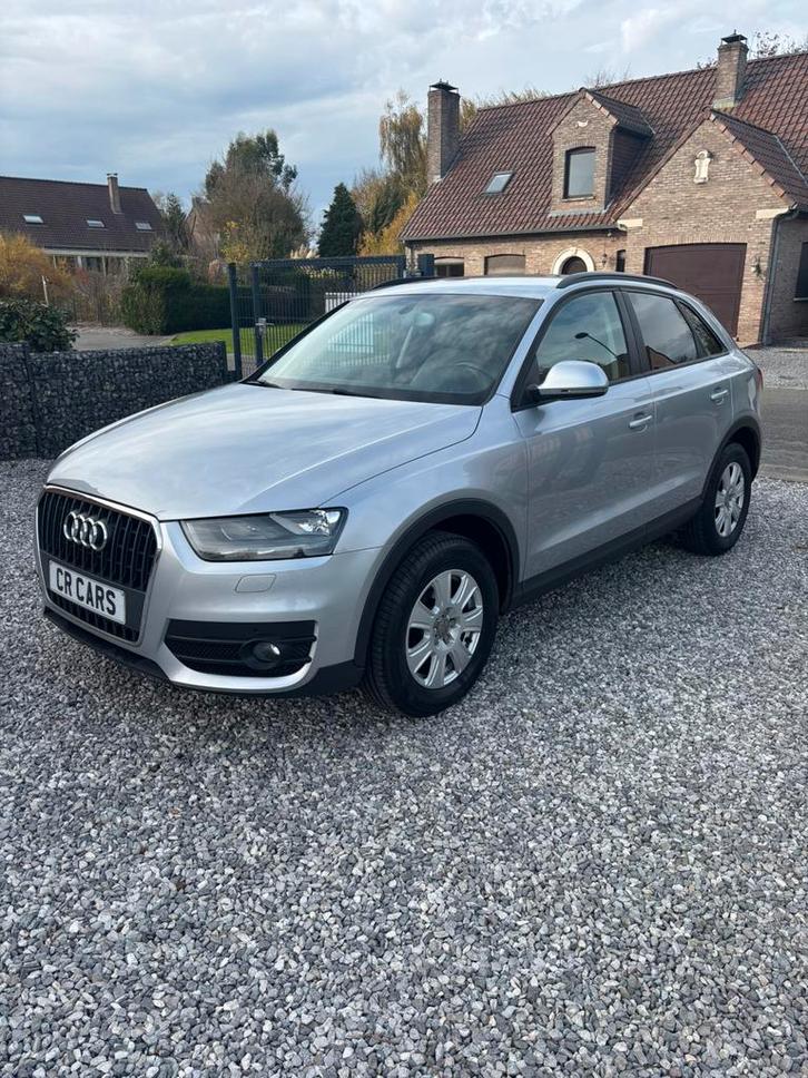 AUDI Q3 1.4TFSI S-Tronic (95.638km), Auto's, Audi, Particulier, Q3, Euro 6, SUV of Terreinwagen, 5 deurs, Automaat, Zilver of Grijs