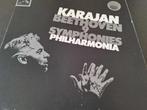 Beethoven / Karajan - Beethoven 9 Symphonies Box 7 x Lp's, Cd's en Dvd's, Ophalen of Verzenden, Kamermuziek, Gebruikt, 12 inch