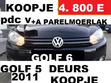 VW GOLF 1.2 TSI  BENZINE  2011  5 DEURS   4800  E KOOPJE beschikbaar voor biedingen