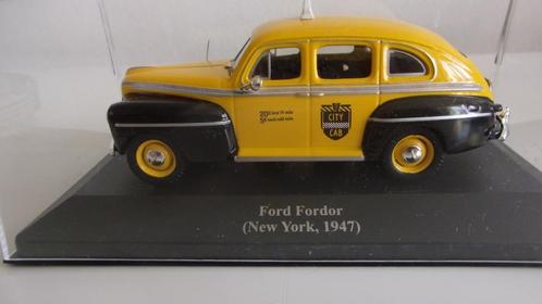 FORD FORDOR 47 TAXI NEW YORKAIS.EXC.ETAT,VITRINE, Hobby en Vrije tijd, Modelauto's | 1:43, Zo goed als nieuw, Auto, Overige merken