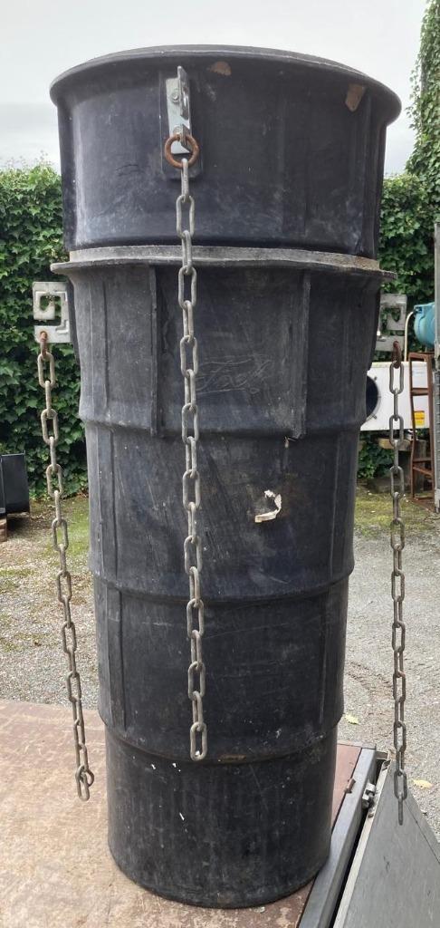 Stortkokers 6 stuks, Doe-het-zelf en Bouw, Overige Doe-Het-Zelf en Bouw, Gebruikt, Ophalen