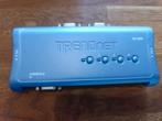 Commutateur KVM USB à 4 ports TRENDnet TK-407K, Ophalen, Zo goed als nieuw